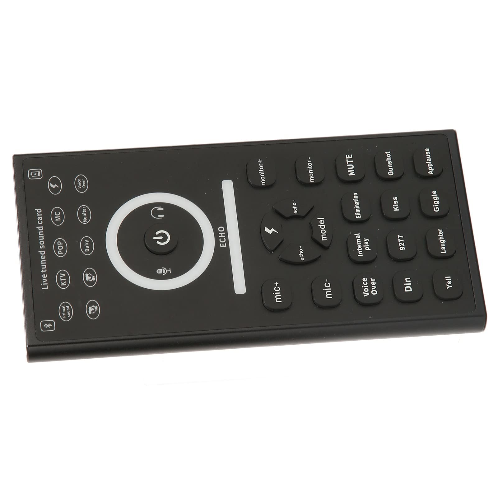 Cambia Voce, Disguiser Vocale Adulti, Mini Dispositivo Cambia Voce Portatile, Cambia Voce Microfono Palmare per TikTok Youtube Karaoke Cantando Streaming