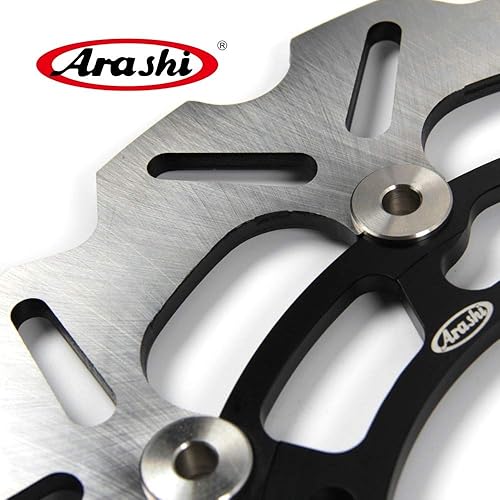 Miniatura 3 de Arashi Rotores de disco de freno delantero para Yamaha FZ8 2010-2015 ABS 11-15 Accesorios de repuesto de motocicleta FZ800 negro 2011 2015 2013 2014