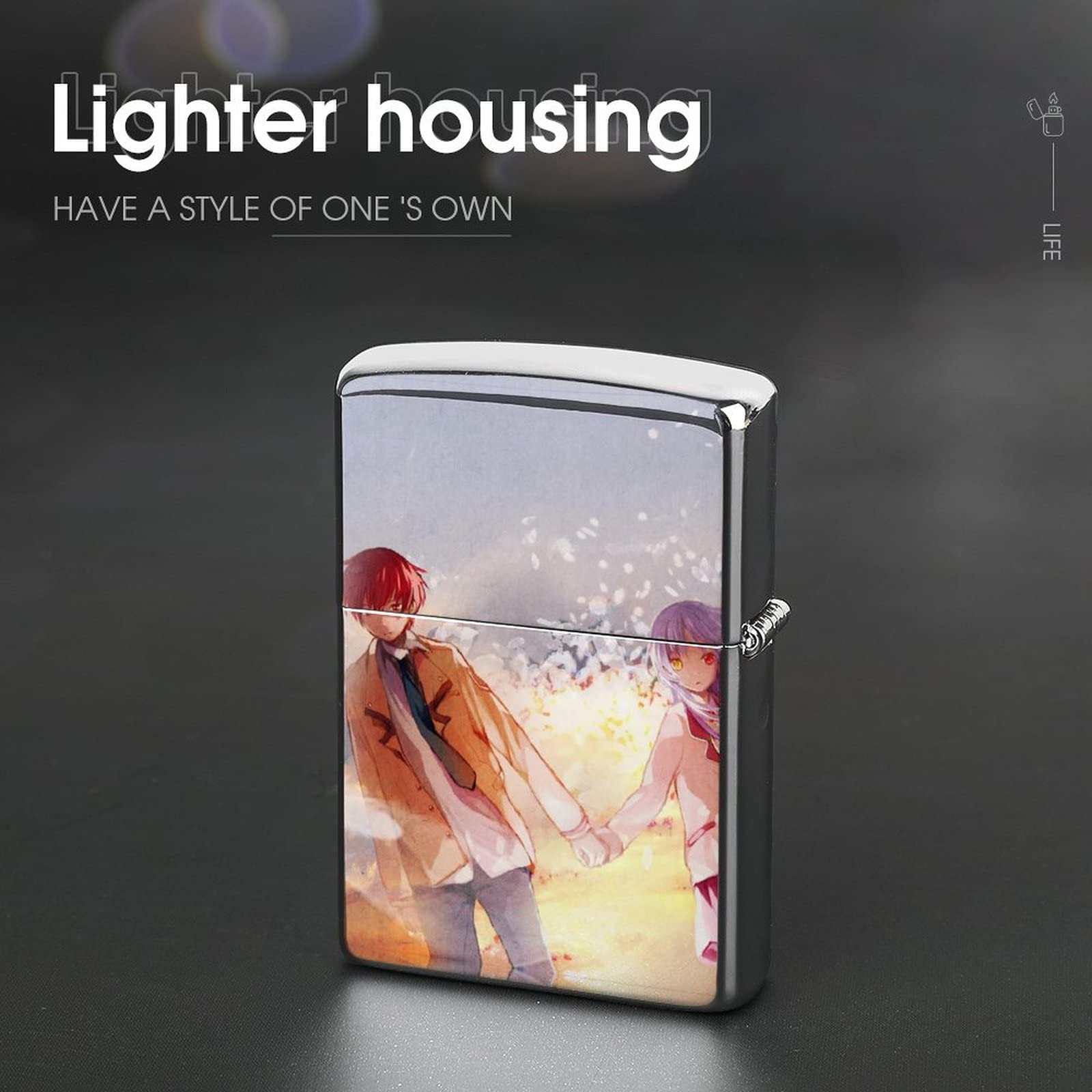 Amazon.co.jp: ジッポライター兼用ケース 立華奏 音無結弦 AngelBeats 