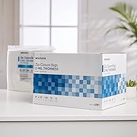 Vista 9 de McKesson Bolsas con cierre de cremallera, grosor de 2 mil, polietileno, resellable, transparente, 8 x 10 pulgadas, 100 unidades, 30 paquetes, 3000