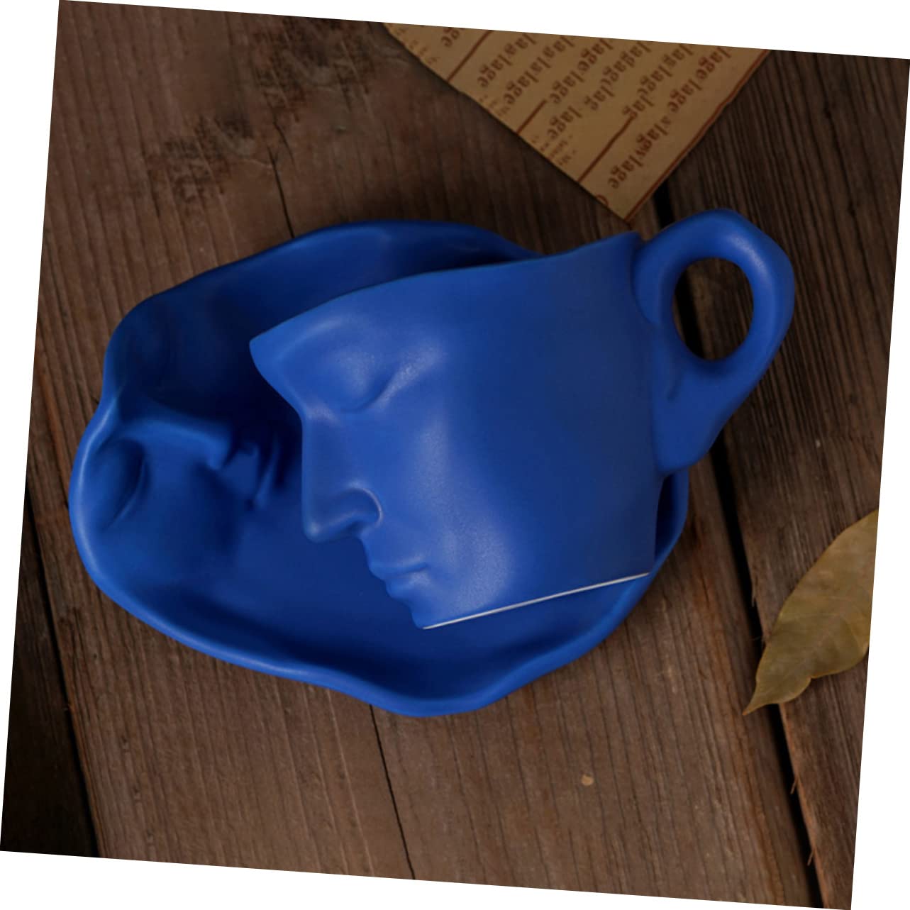 Mikinona Espressotassen-set Aus Keramik Mit Untertasse Teetassen-set Cappuccinotassen- Relief-design Hochtemperaturgebrannt Kratzfest Für Hause Und Büro