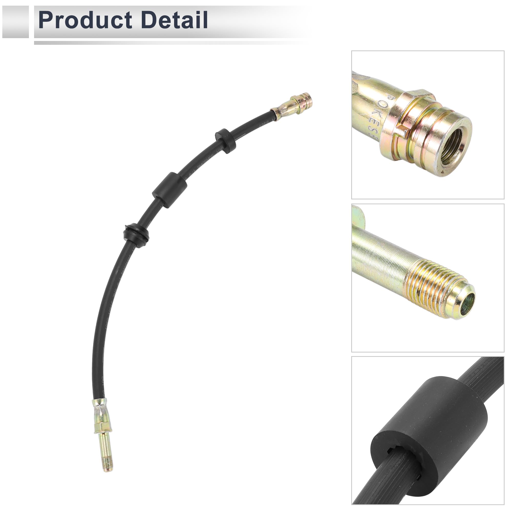1 Tubo flessibile del freno anteriore per Ford Focus 2005-2011 Tubo idraulico del freno N.10092772/3M512078AG