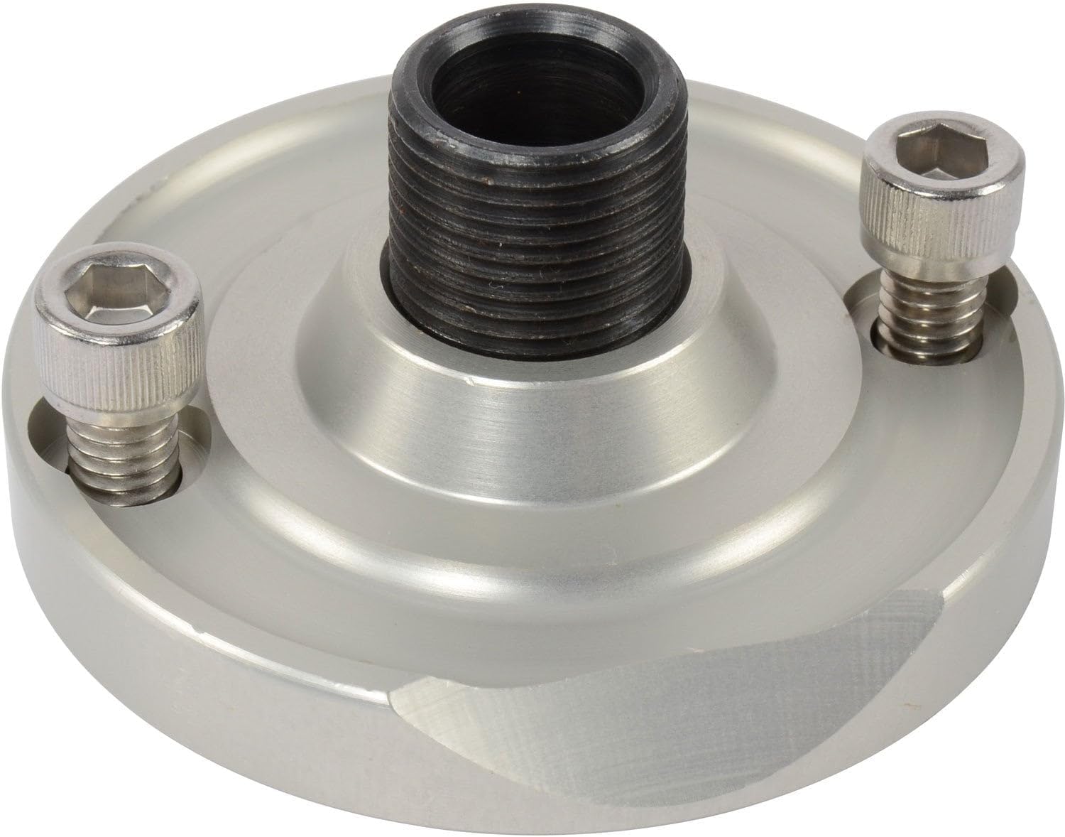 JEGS Billet Oil Filter To Engine Block Adapter | Eliminates Bypass | Fits 1968-2000 Small Block Chevy & 1968-1990 Big Block Chevrolet Engines With Spin-On Filter | Made In USA