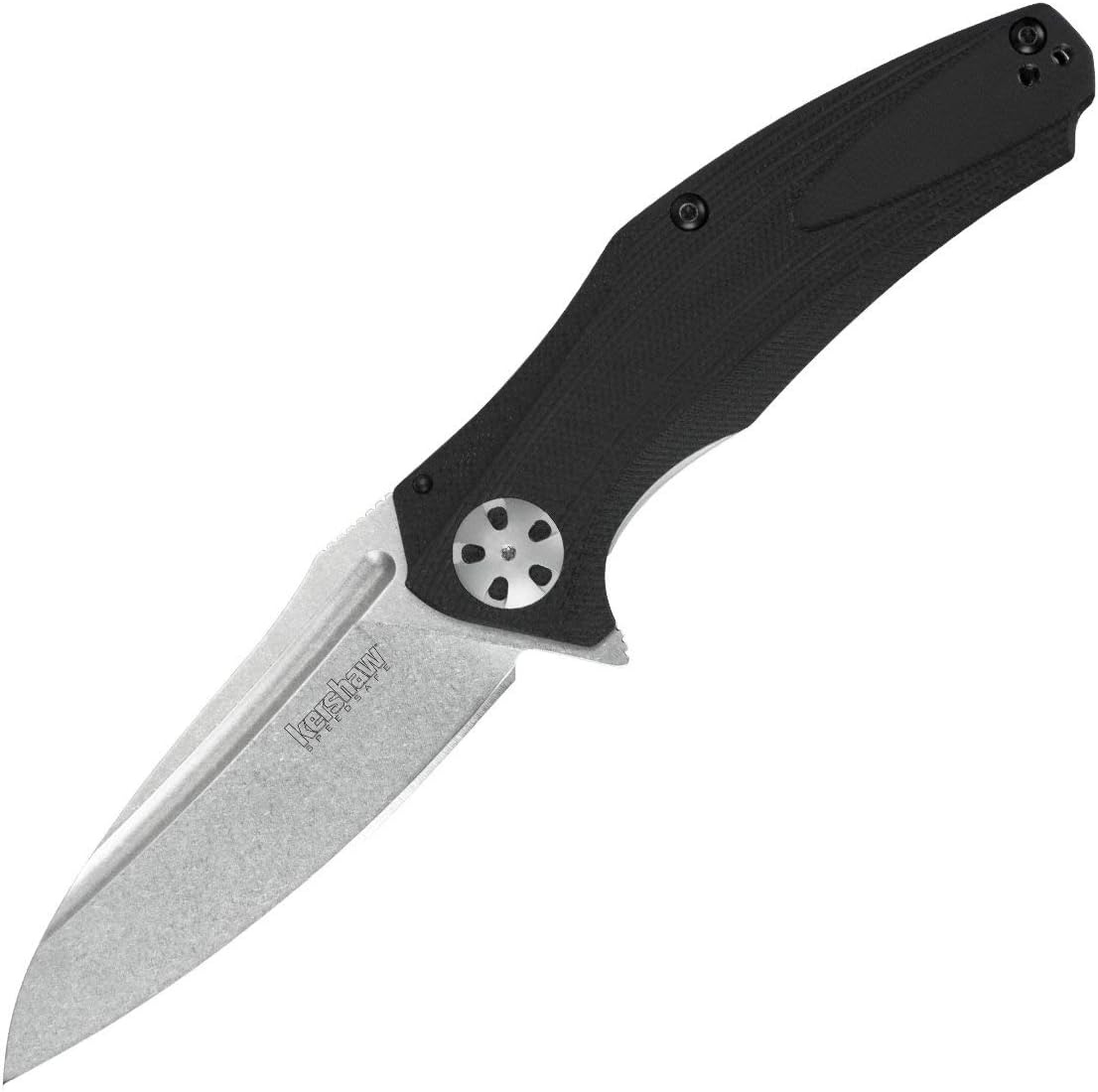 Kershaw Natrix Pocket Knife, Folding Knives with Drop Point Blade, Sub Frame Lock, KVT Ball Bearing Opening System, Multiple Styles