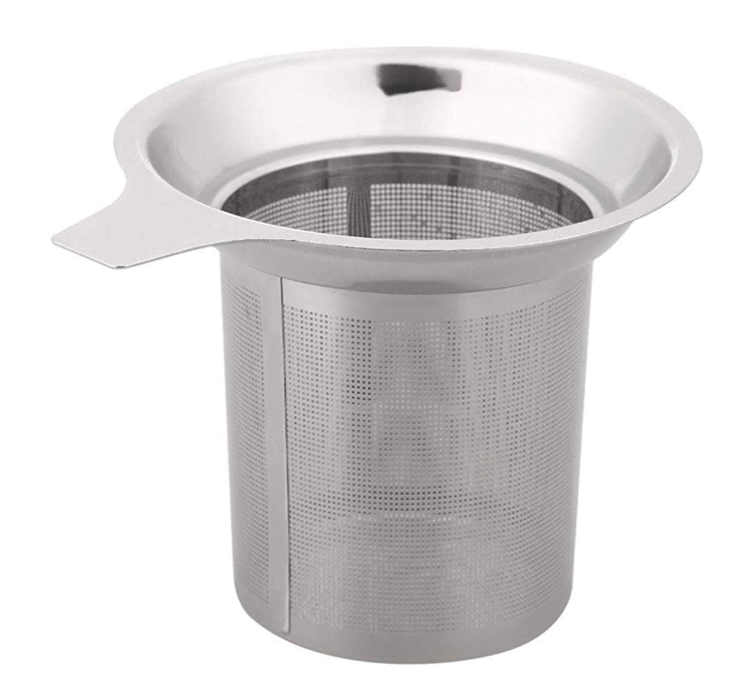 Brain Freezer Stainless Steel Mesh Tea Infuser Reusable Strainer Loose Leaf Spice Filter Silver (B08FC9BZ67) Amazon Price History, Amazon Price Tracker