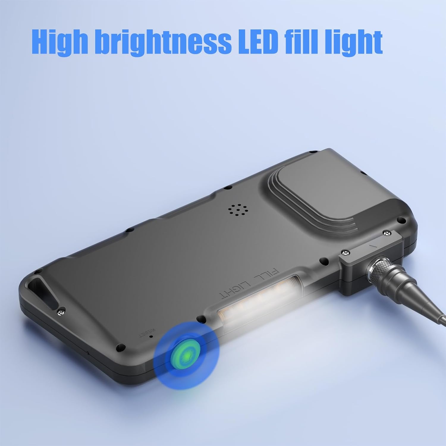 High brightness LED fill light on the ILIHOME I22 endoscope camera unit