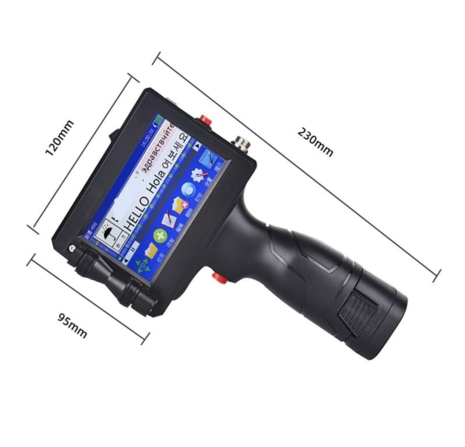 Amazon.co.jp: Handheld Inkjet Printer,Handheld Printer Portable