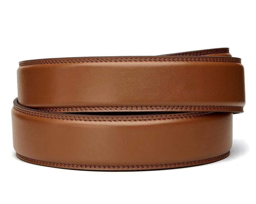 TRAKLINEKORE Men’s Full-Grain Leather Track Belt | 1-3/8” wide [no buckle]