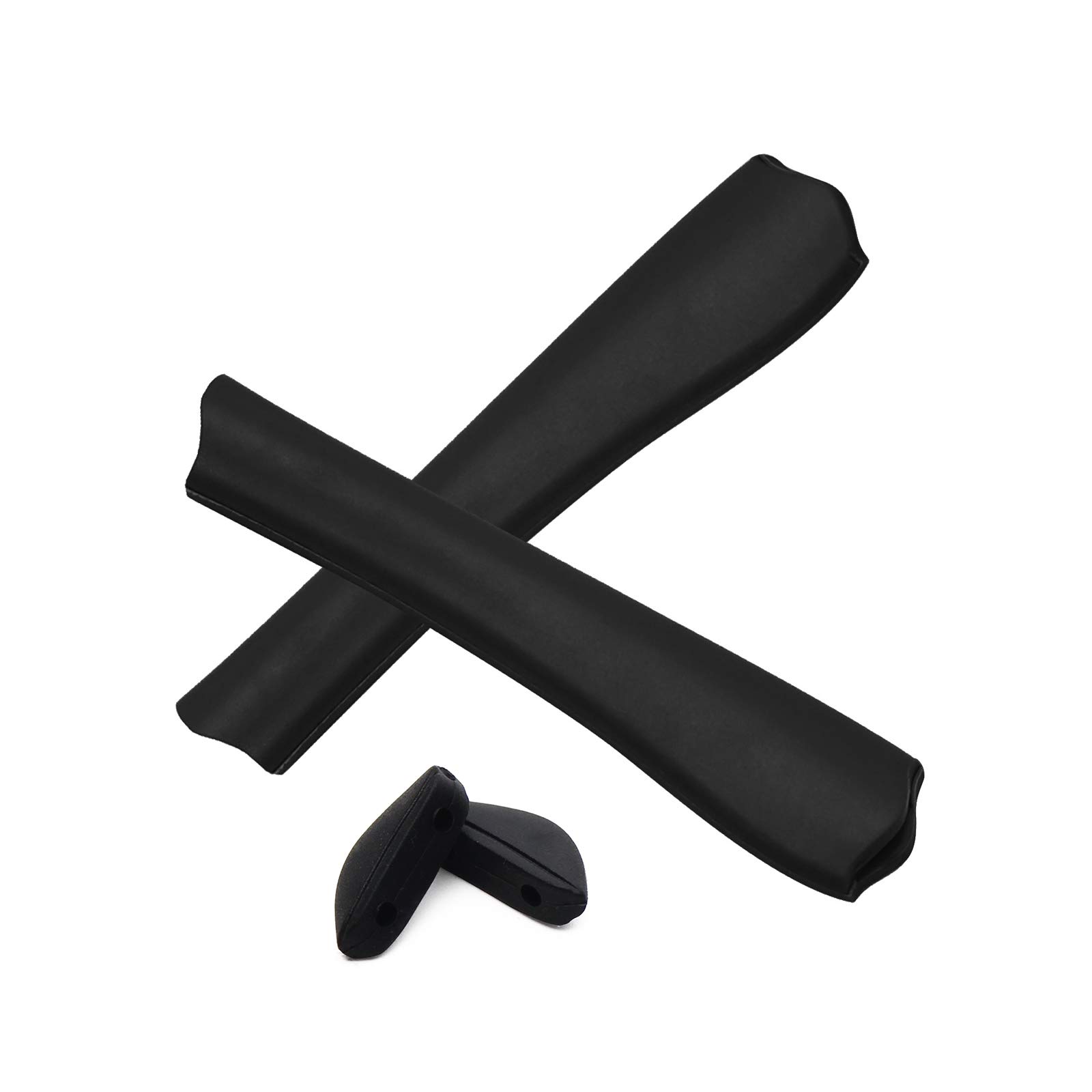 PapaViva Replacement Nose Pieces & Ear Socks Rubber Kits for Oakley Pit Bull OO9127/Pit Bull Asian Fit OO9161 Sunglass