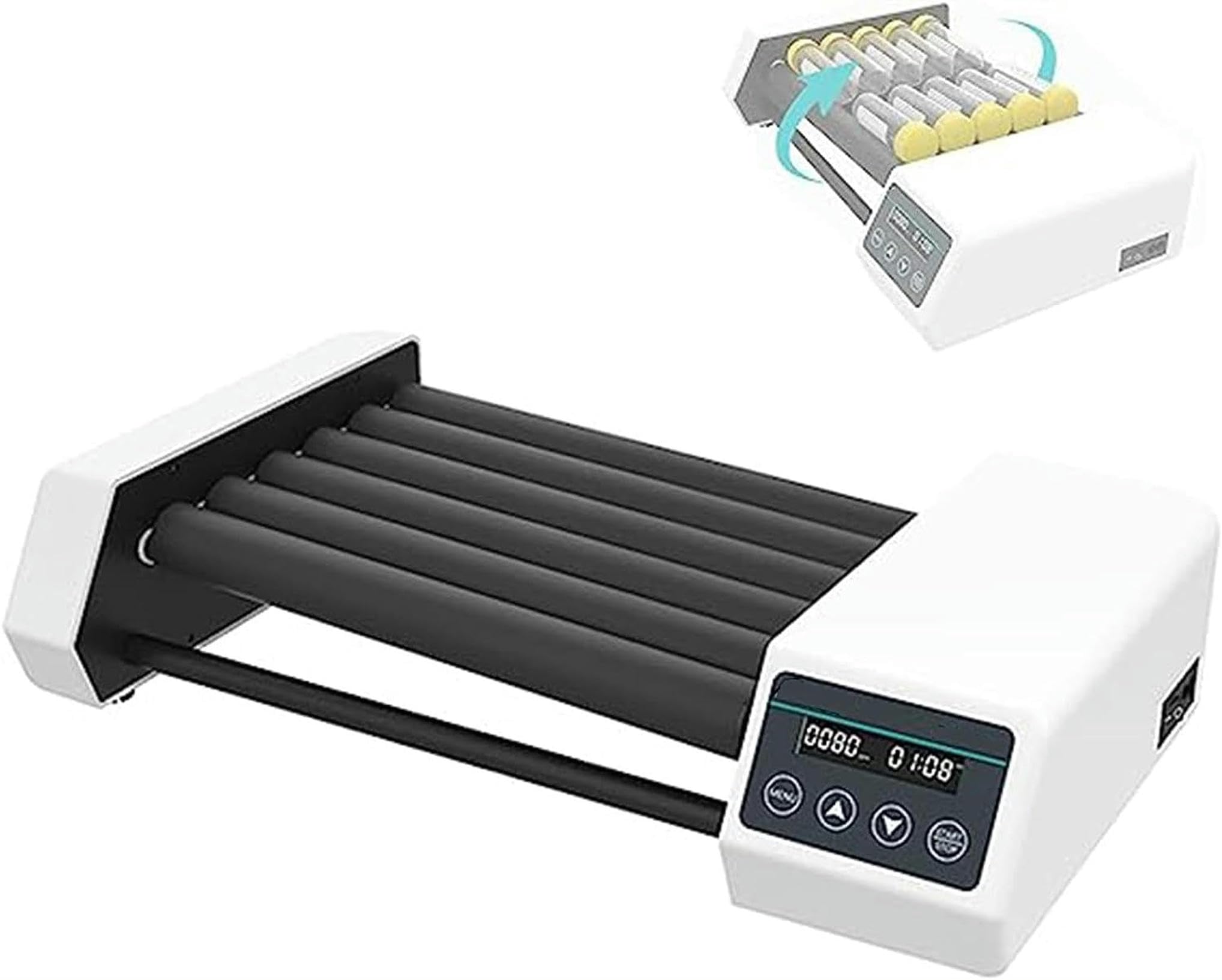Agitateur numérique orbital oscillateur rotatif de laboratoire mélangeur à rouleaux 8Pro LED