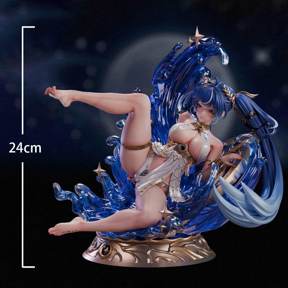 DEXSHUN Iuno-chan Anime - Personaggio del gioco 1/6, modello 24 cm | con base, anime Game Merchdiese, PVC, collezione, decorazione, regali