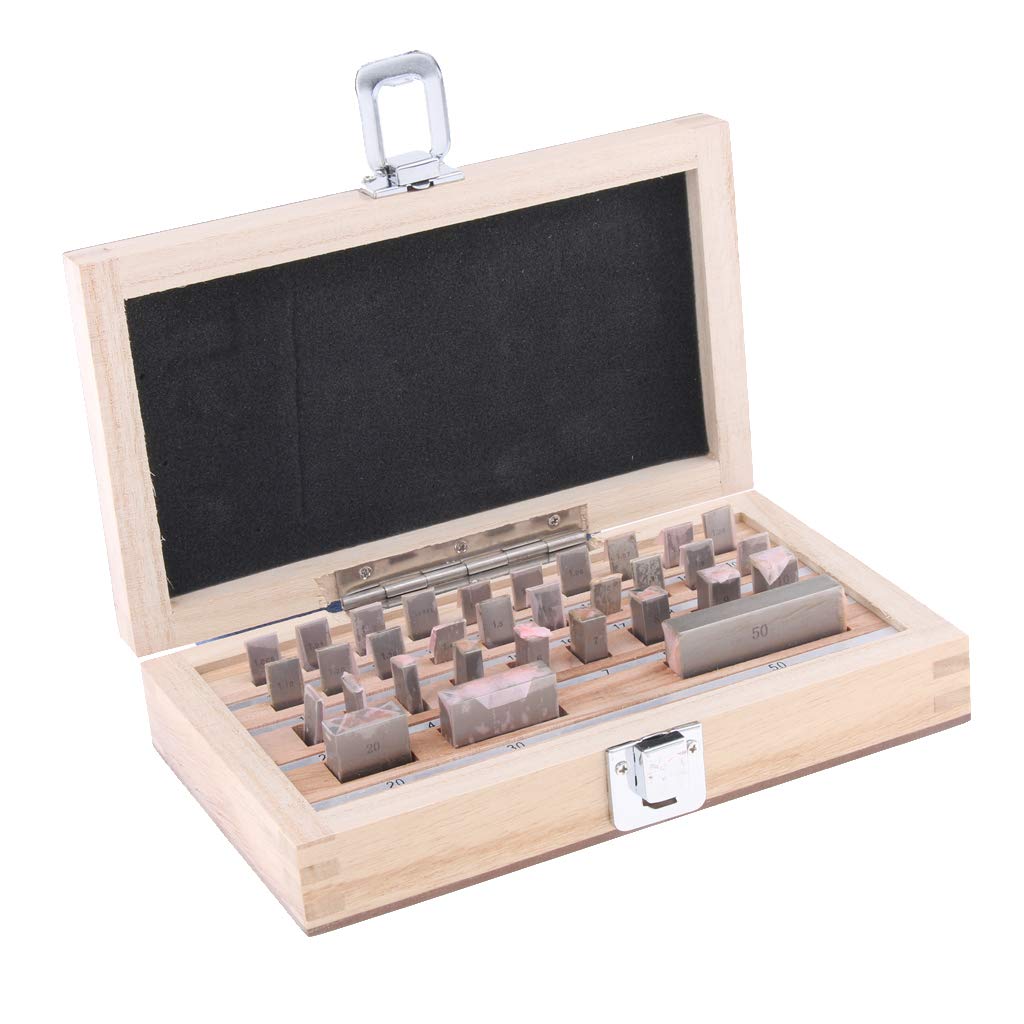 32x Gauge Block High Precision Calibration Block for Caliper/Micrometer