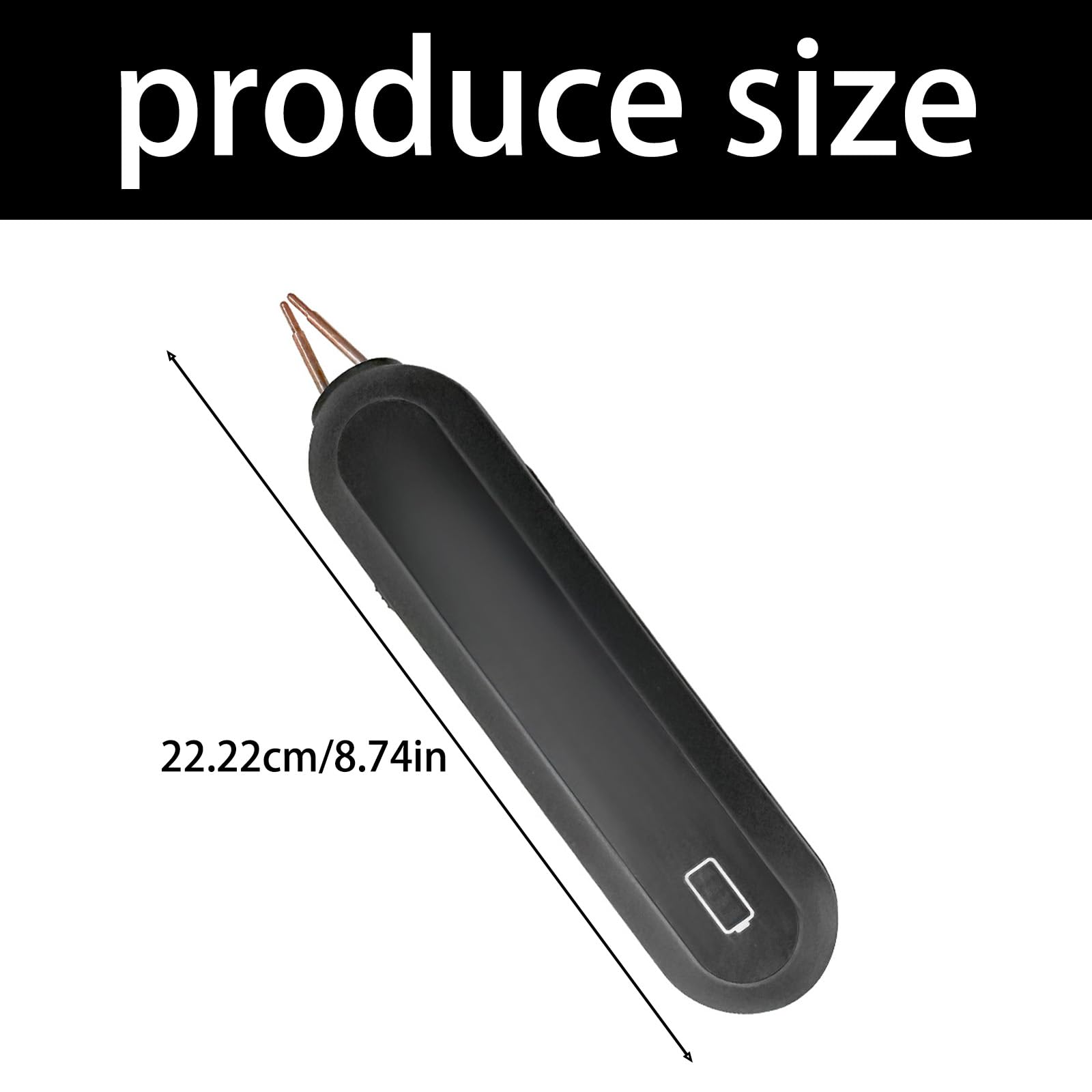 Dispositivo di saldatura portatile ergonomico Operazioni con una sola mano Sistemi di rilevamento della temperatura con punta intercambiabile per uso domestico Workshop Saldatore a punti portatile