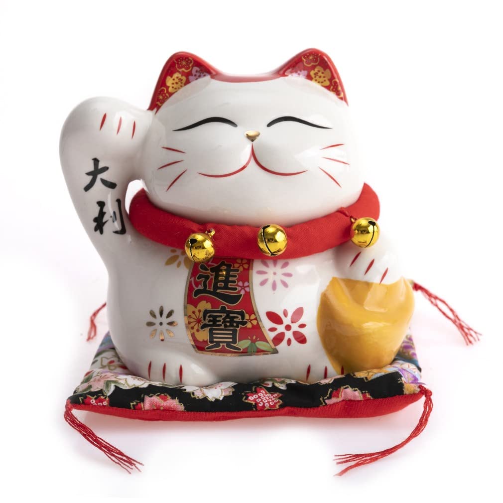 Lachineuse Special Fortune Japanese Cat, Multicolored, 12x10x12cm - Image 2