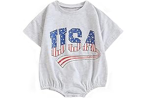Festive 4th of July Baby Onesie: A Patriotic Outfit for Your Little One