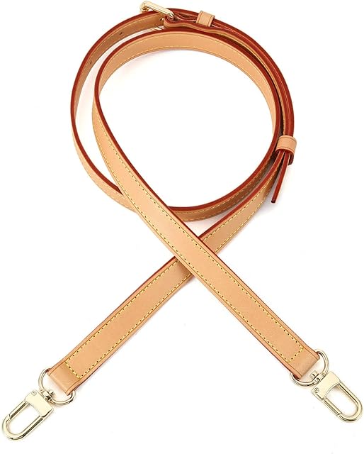 Vachetta skórzany, długi, regulowany pasek do torby Small Speedy, Neverfull, Nano, do noszenia przez ramię, DIY