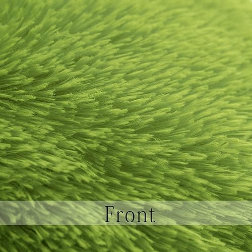 Miniatura 3 de ANRODUO Paquete de 2 fundas de almohada de lujo de la serie de piel sintética, decorativas, lanudo y esponjoso, estilo merino, mongol para sofá,