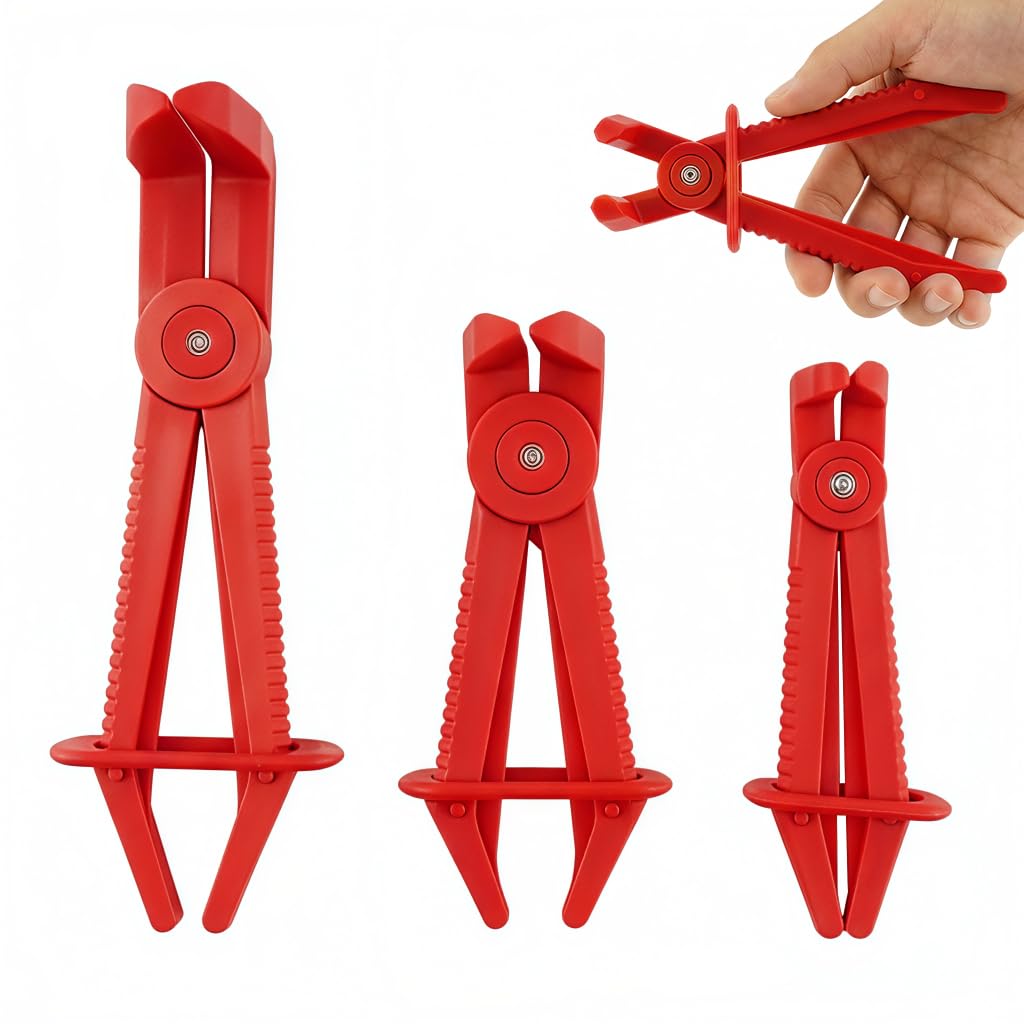 Serplex® Hose Pinch Off Pliers Set Fuel Line Clamp Tool for Automotive Brake-image-17