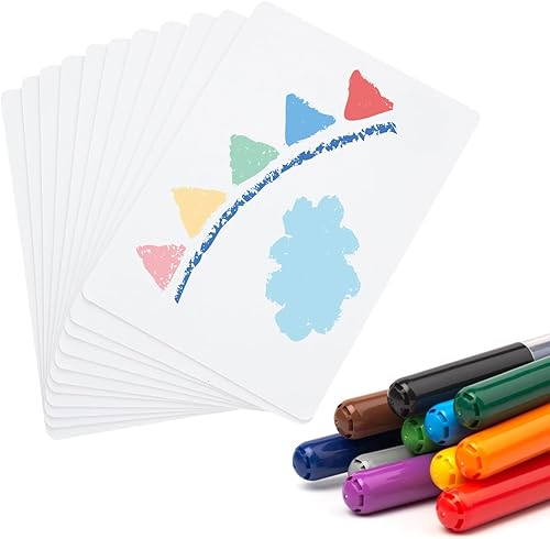 Miniatura 3 de 648 cartas blancas en blanco, cartas de juego en blanco para escribir, tarjetas de índice imprimibles de 2.5 x 3.5 pulgadas para tarjetas de estudio