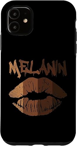 Miniatura 10 de Funda de regalo para iPhone 14 Plus Melanin Lip Kiss BLM BHM Black History Afro Pride