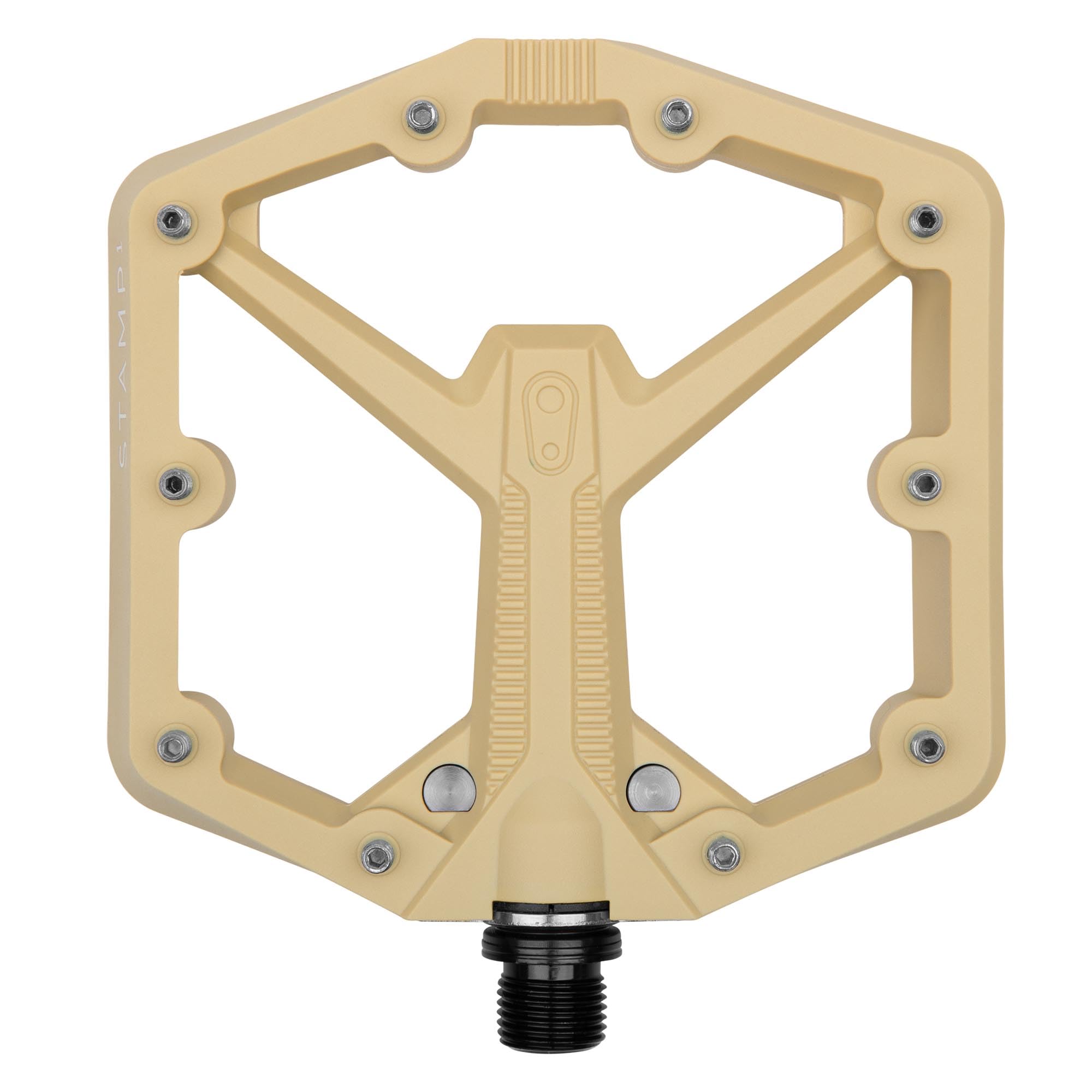 Crankbrothers Stamp Flat MTB Pedals - Size-Specific, Lightweight, Versatile, Durable Bike Pedals