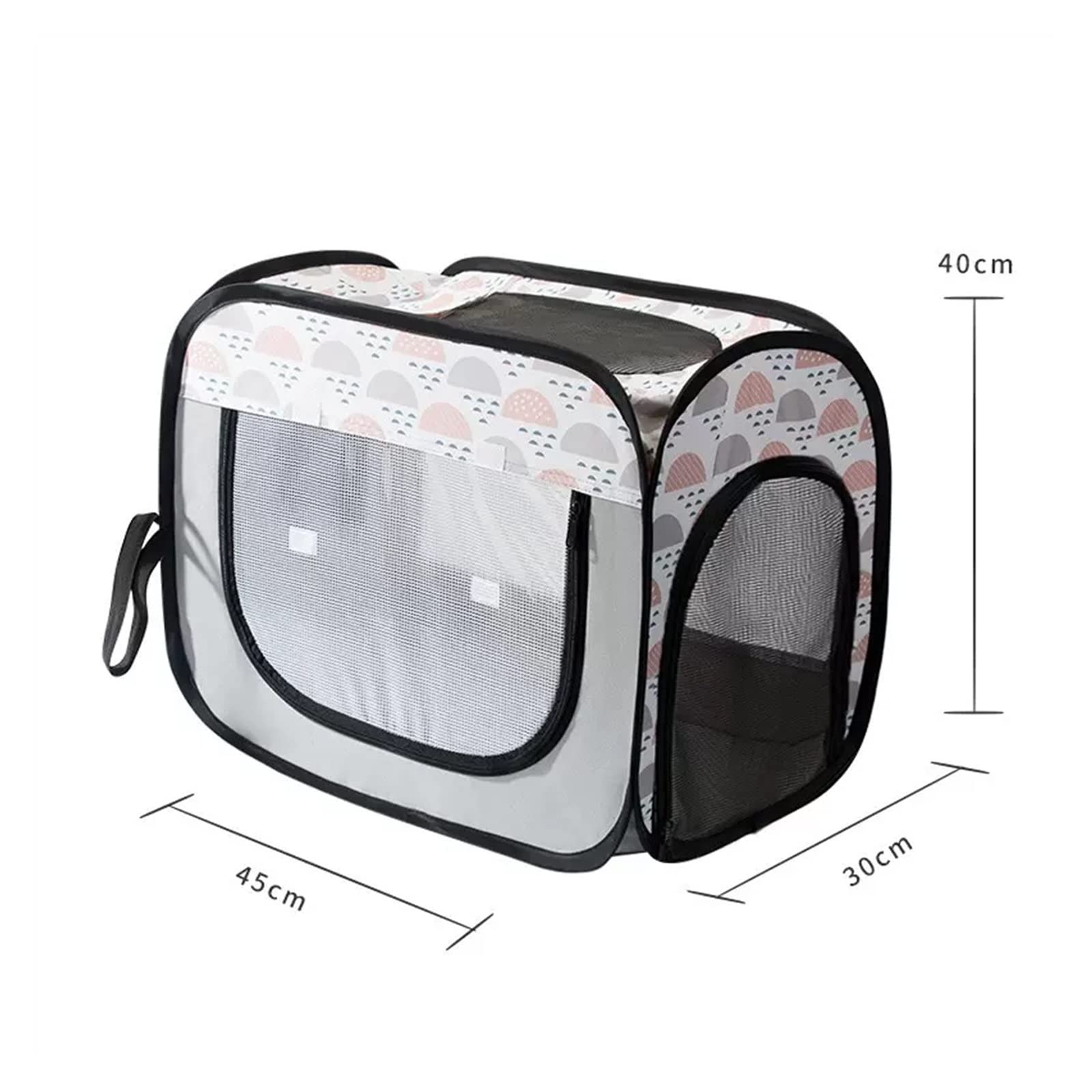PEVSCO Essiccatore per Animali Domestici Pet Drying Box Dryer Dog Hair Blower Cat Home Piccola Borsa for asciugare Il Bagno Essiccatore per Cani (Size : M)
