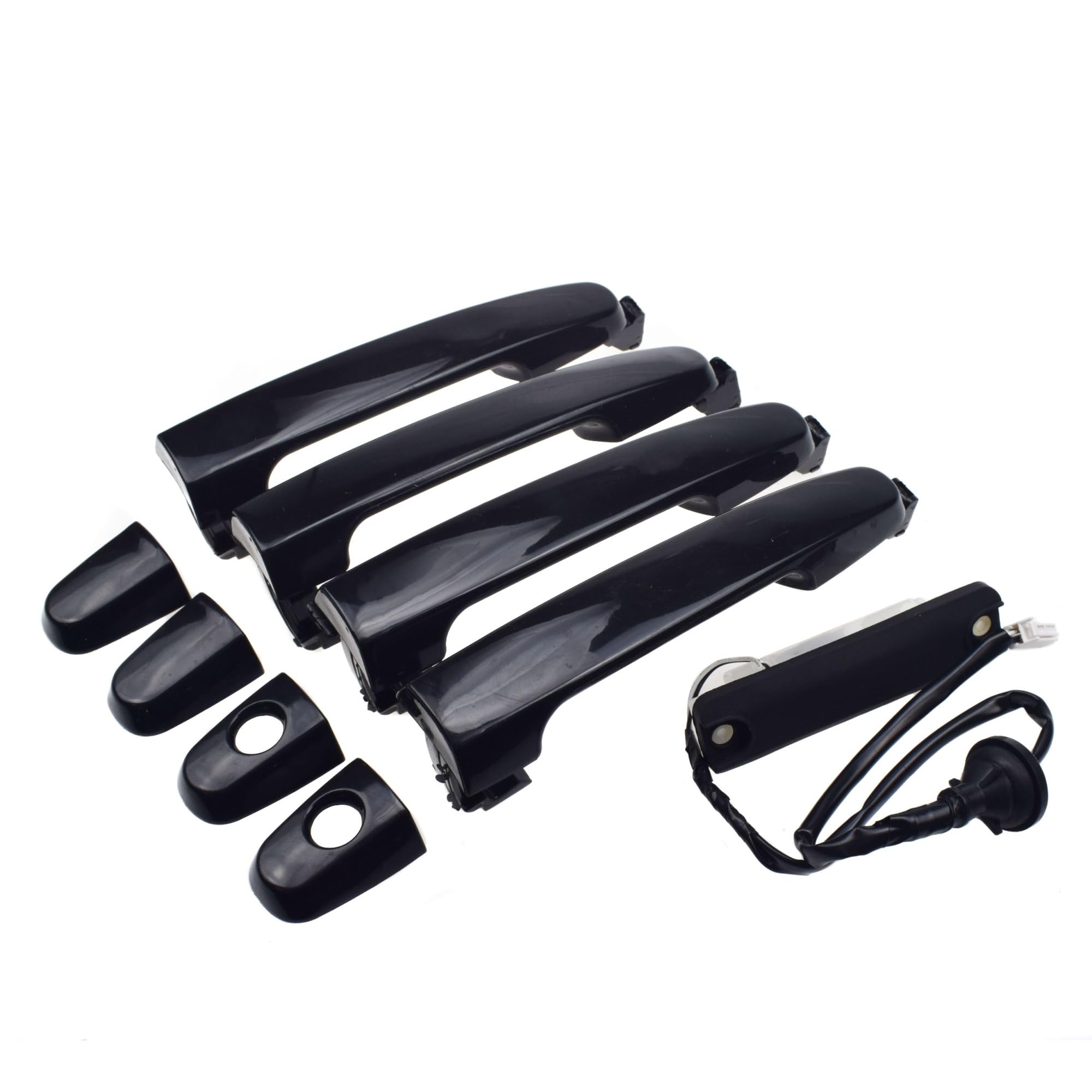 Hguvsjd Kit 002 Car Exterior Door Handles For Scion Tc For Toyota For Corolla For Prius Outside & Inside Door Handle Front Rear Left Right & Trunk Tailgate Liftgate Release Switch(Kit 002)