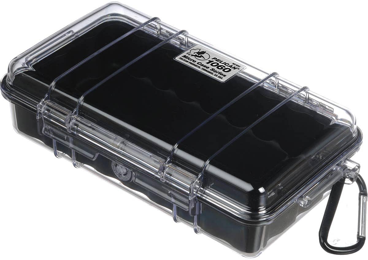 Pelican 1060 Micro Case - for iPhone, GoPro, Camera, and More (Black/Clear) - Image 3