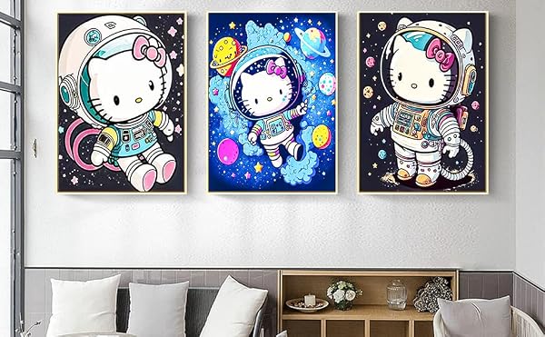 YALKIN Paint by Number for Adults Beginner, Large 3 Pack DIY Painting by Numbers Kits for Adults Kids Paint Kits Canvas Gifts Arts Crafts for Home Decor 12x16inch by YALKIN - Image 4