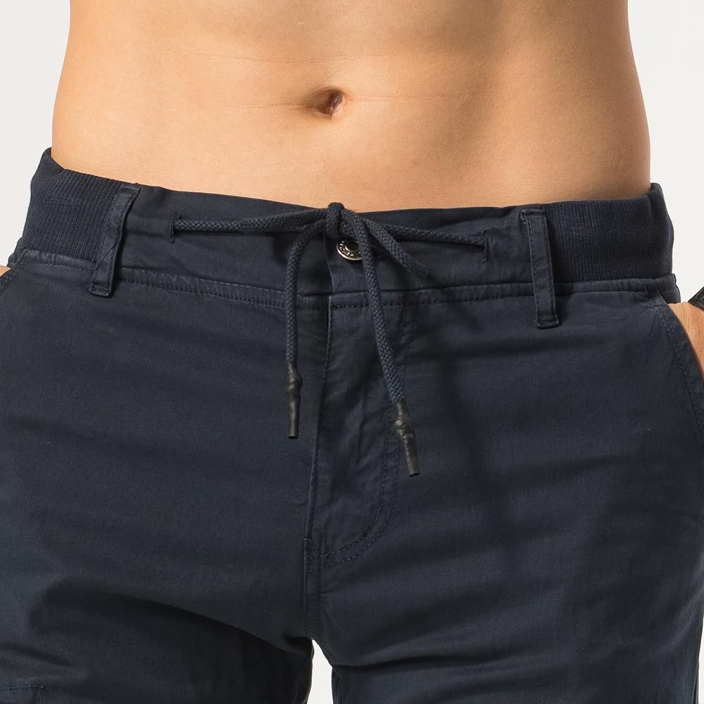 TONY BACKER - Pantaloni Cargo Uomo Estivi, Pantaloni con Tasche Laterali, Comodi per Trekking, Lavoro, Tempo Libero, Pantaloni Cargo Uomo Cotone Leggeri, Adatti per La Stagione Calda Art. F1620