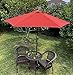 BELLRINO DECOR Replacement BRICK STRONG & THICK Umbrella Canopy for 9ft 6 Ribs BRICK (Canopy Only)