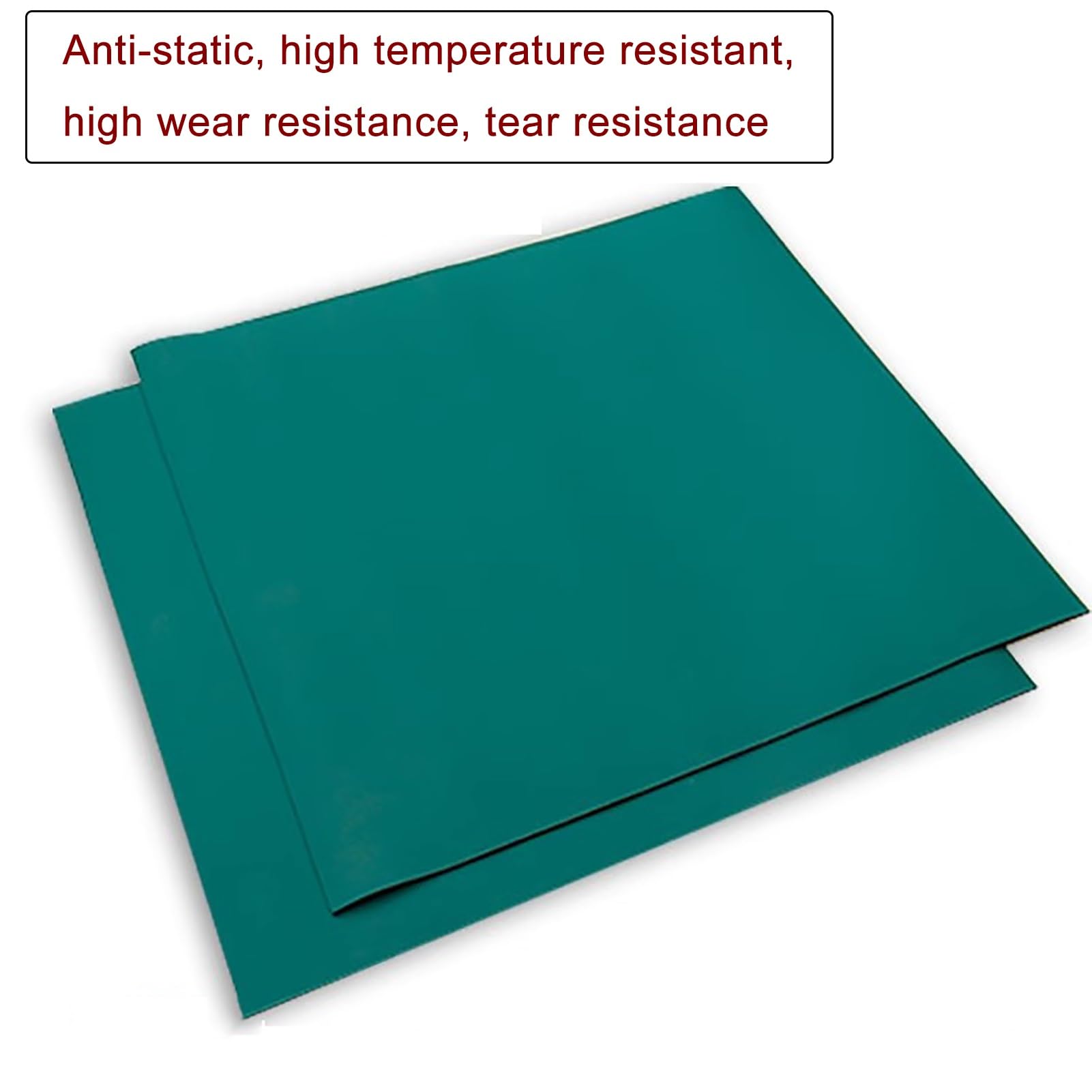 Rouleau de tapis en caoutchouc anti-statique, résistant aux hautes températures pour l'entretien des circuits et des tablettes, tapis de table de laboratoire durable (40 x 1000 cm)