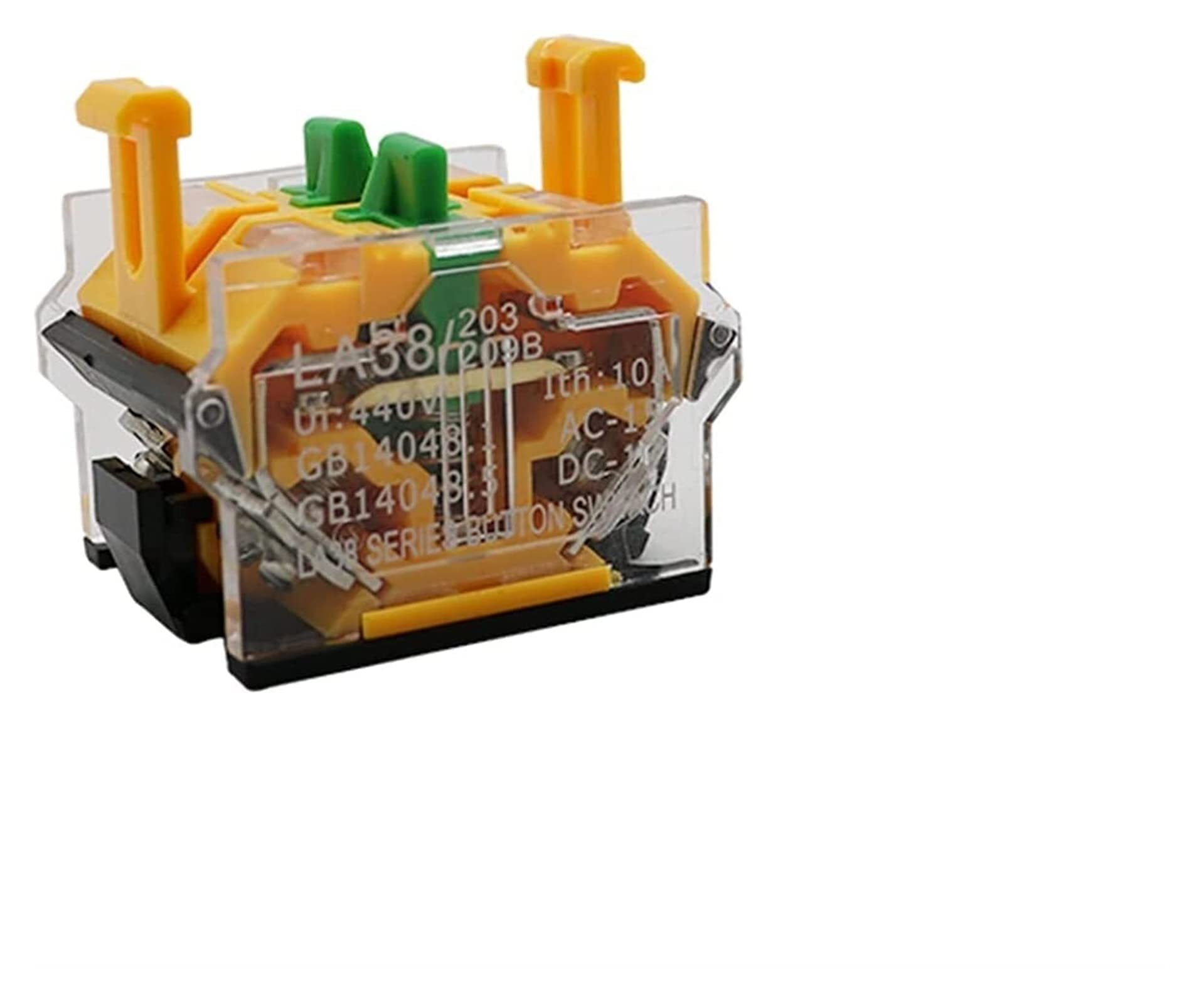 Sélecteur rotatif 22 mm interrupteur DPST 2NO 1NO1NC SCHIK 10A