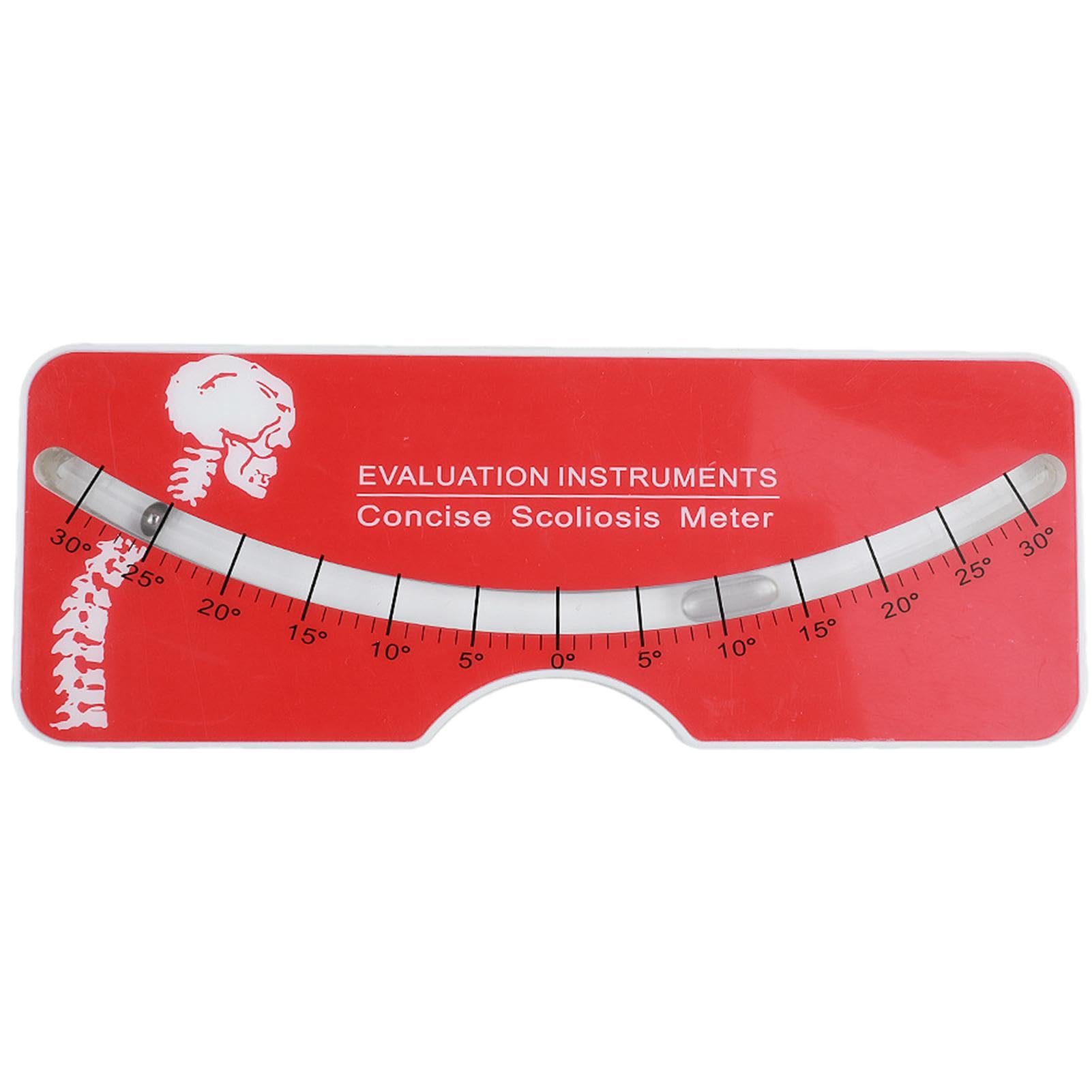 Kongou Random Color Spine Ruler Scoliosis Test Meter,Acrylic 0 To 30 Degree Measuring Ruler | Portable Reusable Tool, User-Friendly Scoliosis Measuring Tool For Adults & Children