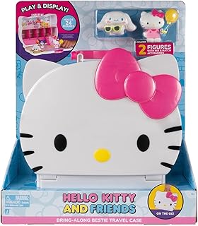 SUNNY, Hello Kitty, Display de Transporte, 3 Áreas para Brincar, Hello Kitty and Friends