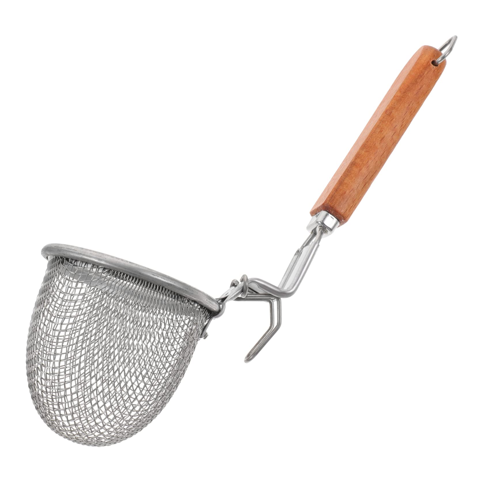 3-teiliges Set aus Edelstahl-Nudelsieb, Wok-Zubehör, Edelstahl-Sieb mit feinem Netz, Hot-Pot-Korb, Spinnennetz-Sieb für den Haushalt, Nudelfilter,2pcs-33X10X10CMx2pcs