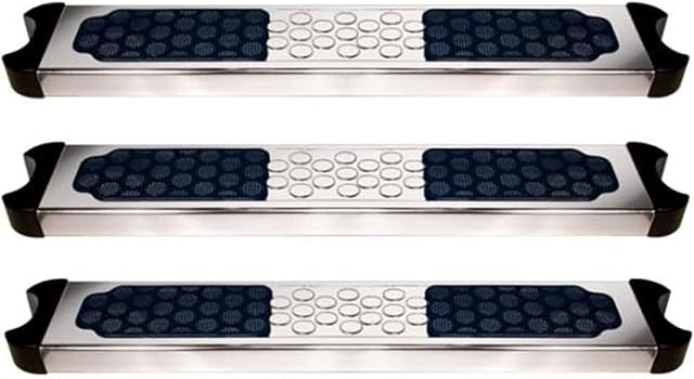3 Hydrotools 87906 Swimming Pool Stainless Steel Replacement Ladder Rung Steps
