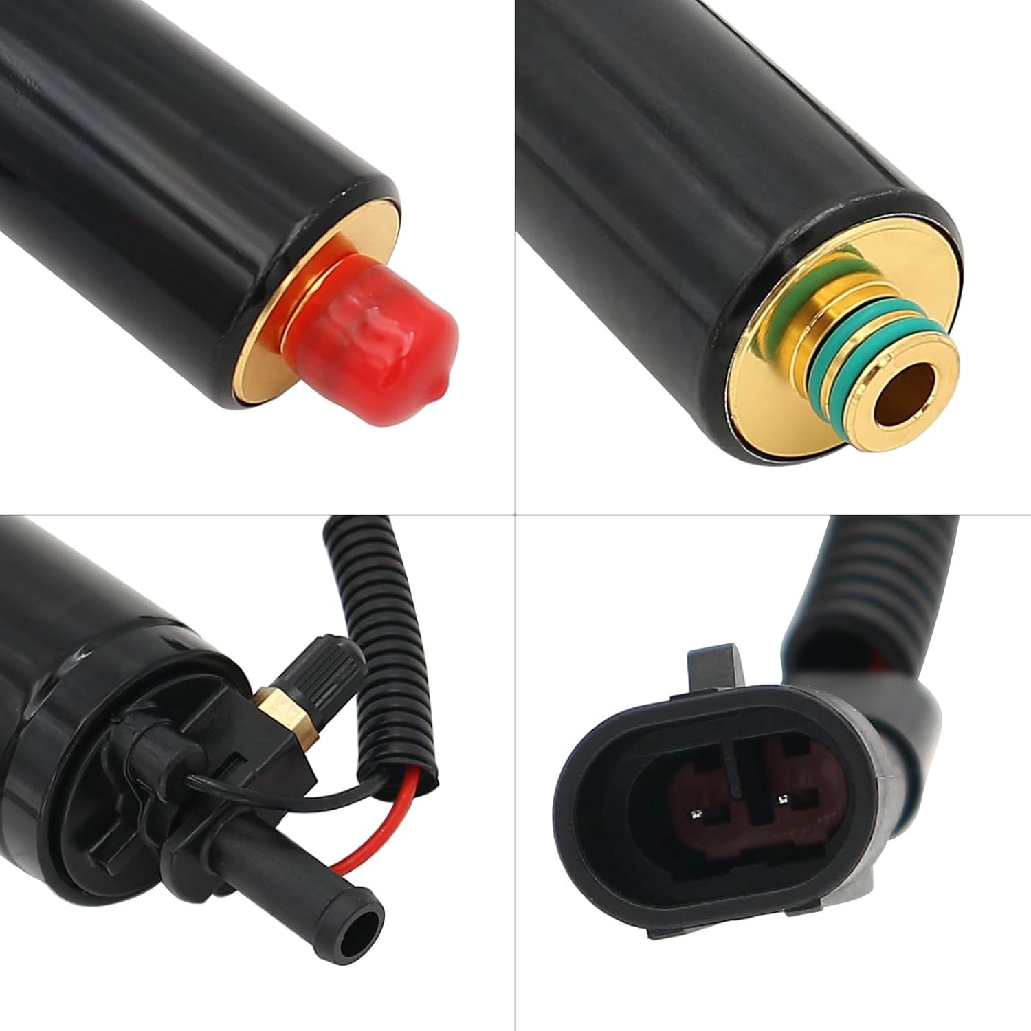 Marine Outboard Electric Fuel Pump Compatible with 2005-2014 Johnson Evinrude 40 50 55 60 65 75 90 200 225 250 300 HP E-TEC 3.3L 3.4L Replace 5006063 5009033 5010821 5009118 5009026 5010818