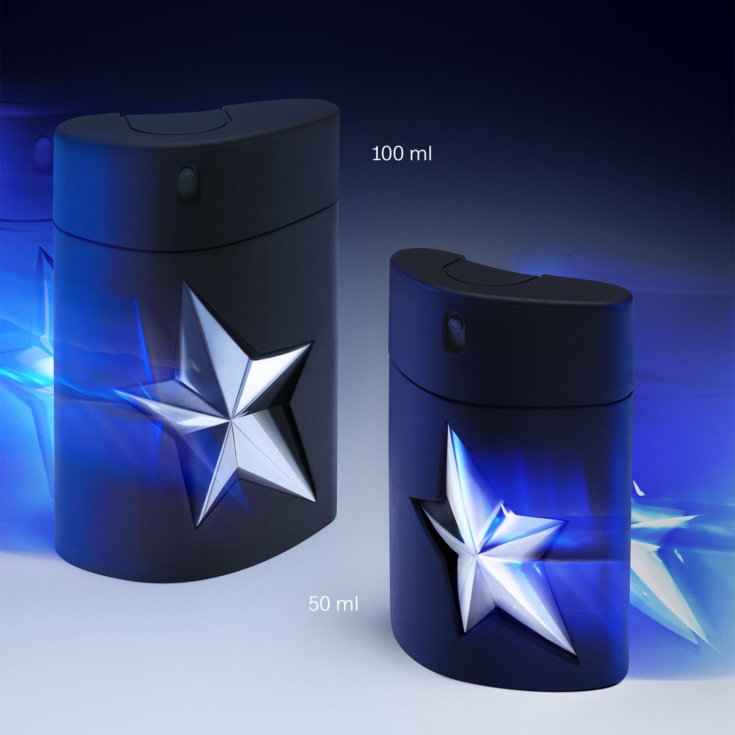 MUGLER - A*MEN FANTASM Eau De Parfum Rechargeable Pour Lui - Parfum Pour Homme - Gourmand, Aromatique et Ambré - Tenue Longue Durée - Spray Vaporisateur