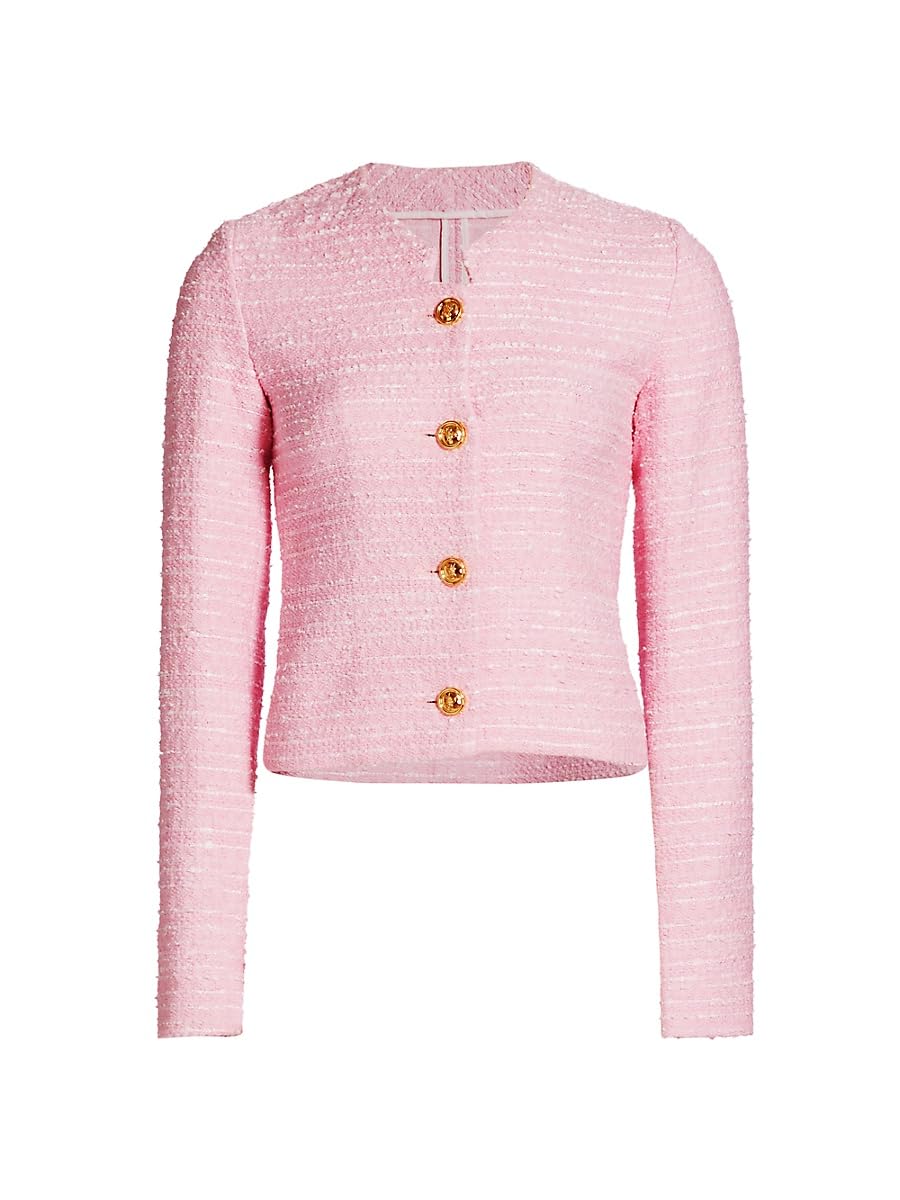 Giambattista Valli, Cotton-Blend Bouclé Jacket