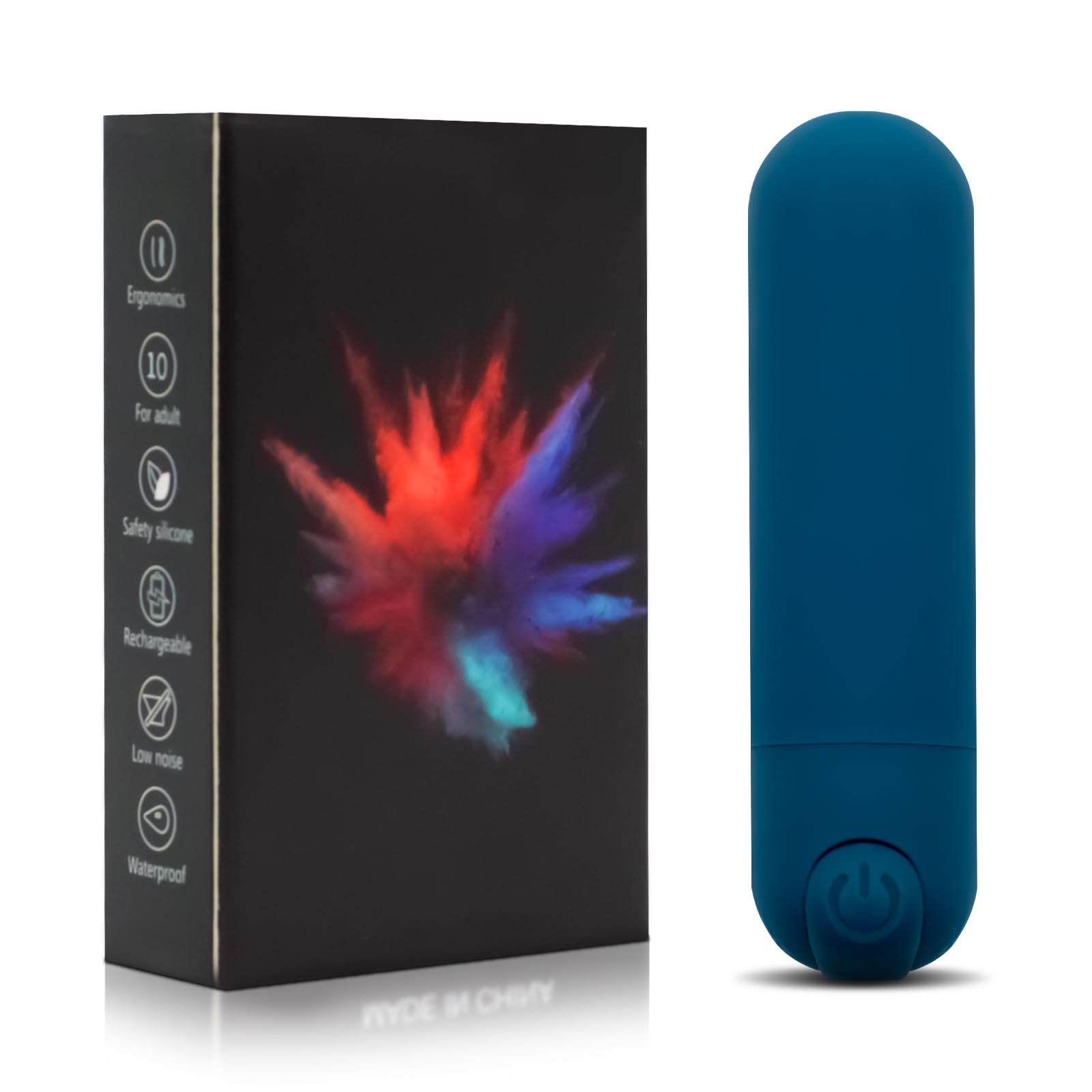 Handheld Cordless Massager USB Rechargeable Massage (Blue)