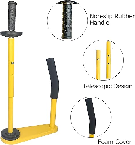 Miniatura 3 de Dispensadores de película elástica Máquina de embalaje de película elástica para paletas Soporte dispensador de envoltura ajustable para la mayoría