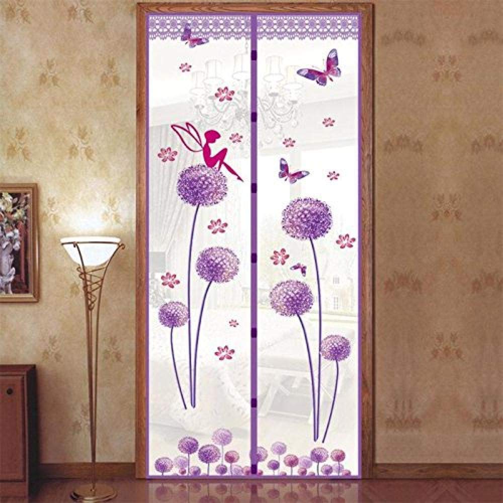 Rideau moustiquaire de porte robuste 120x220 pour salon et balcon