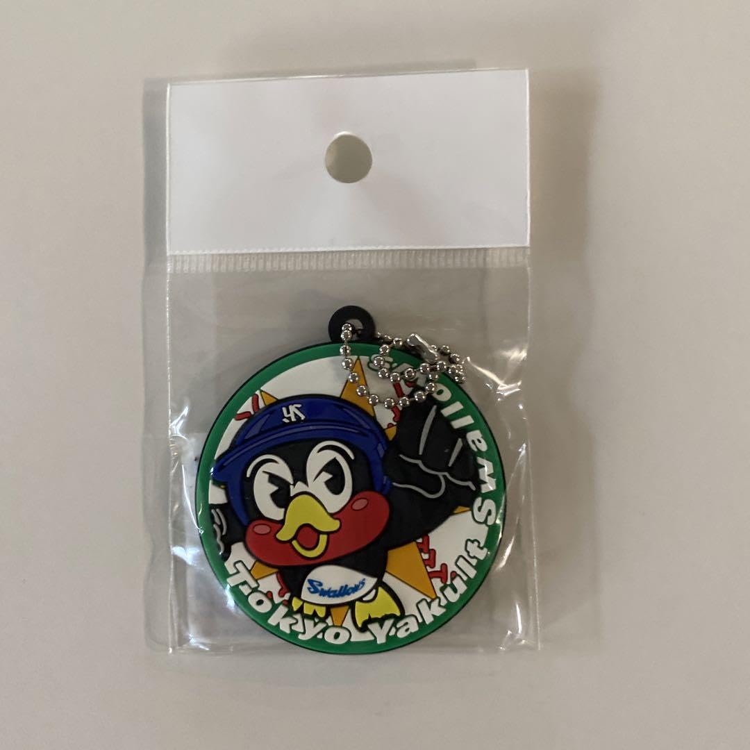 Amazon.co.jp: ヤクルトスワローズ つば九郎つばみ ラバーキーホルダー