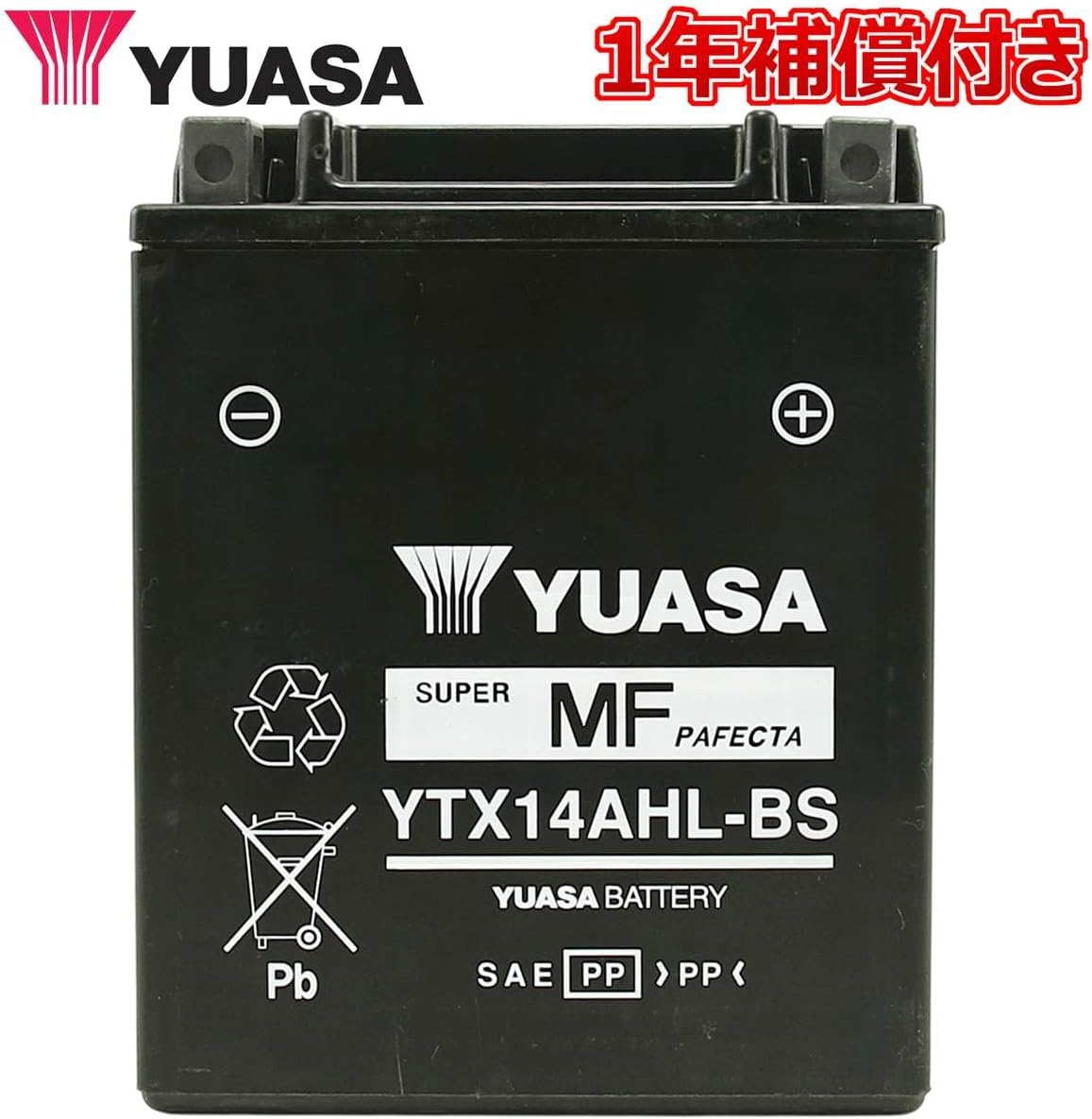 YUASA 台湾ユアサ YB14L-A2 (FB14L-A2 CB750F FZR1000 ZZ-R1100