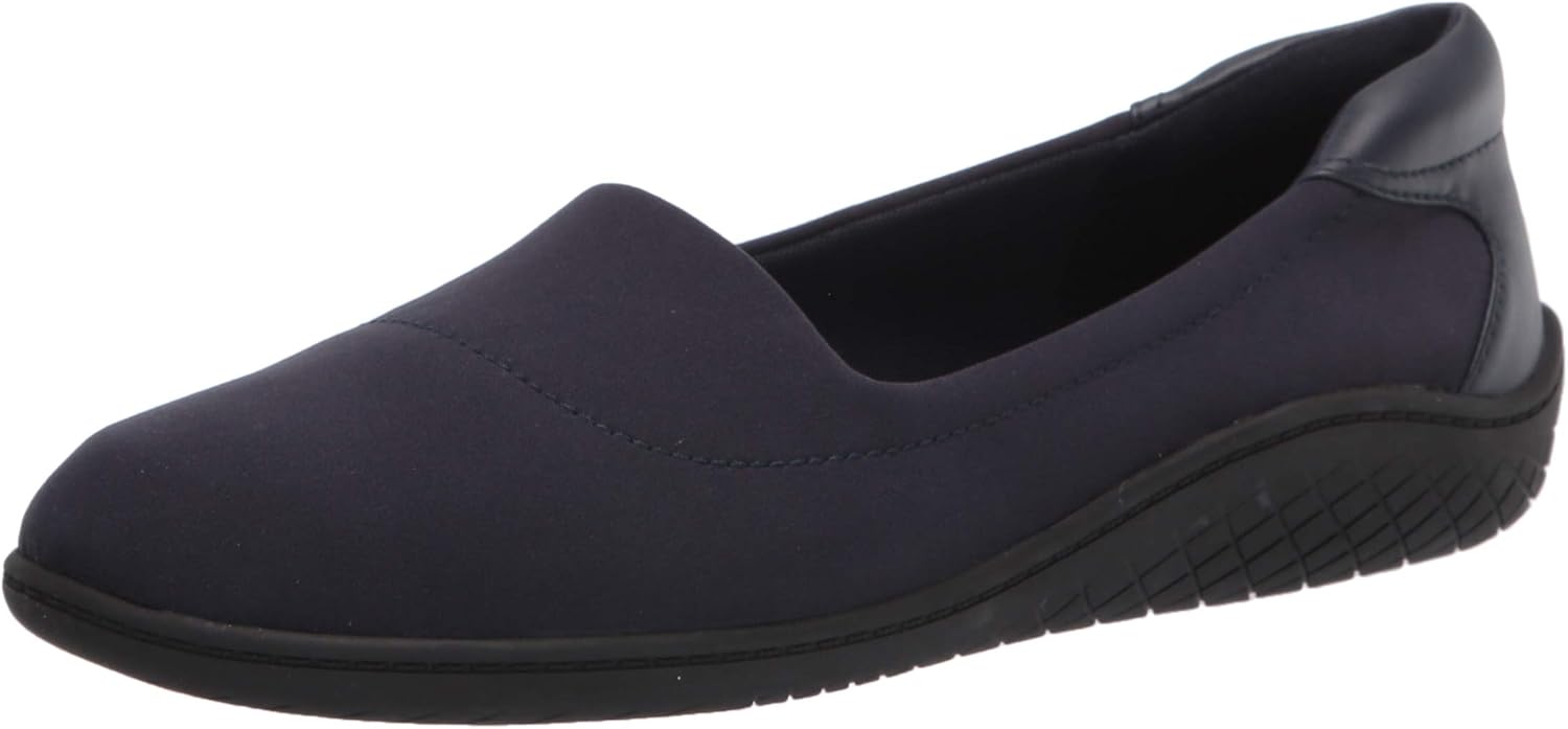 Easy Spirit Women's Ballet Flat, Blue,6 W US Easy Spirit W Ballet