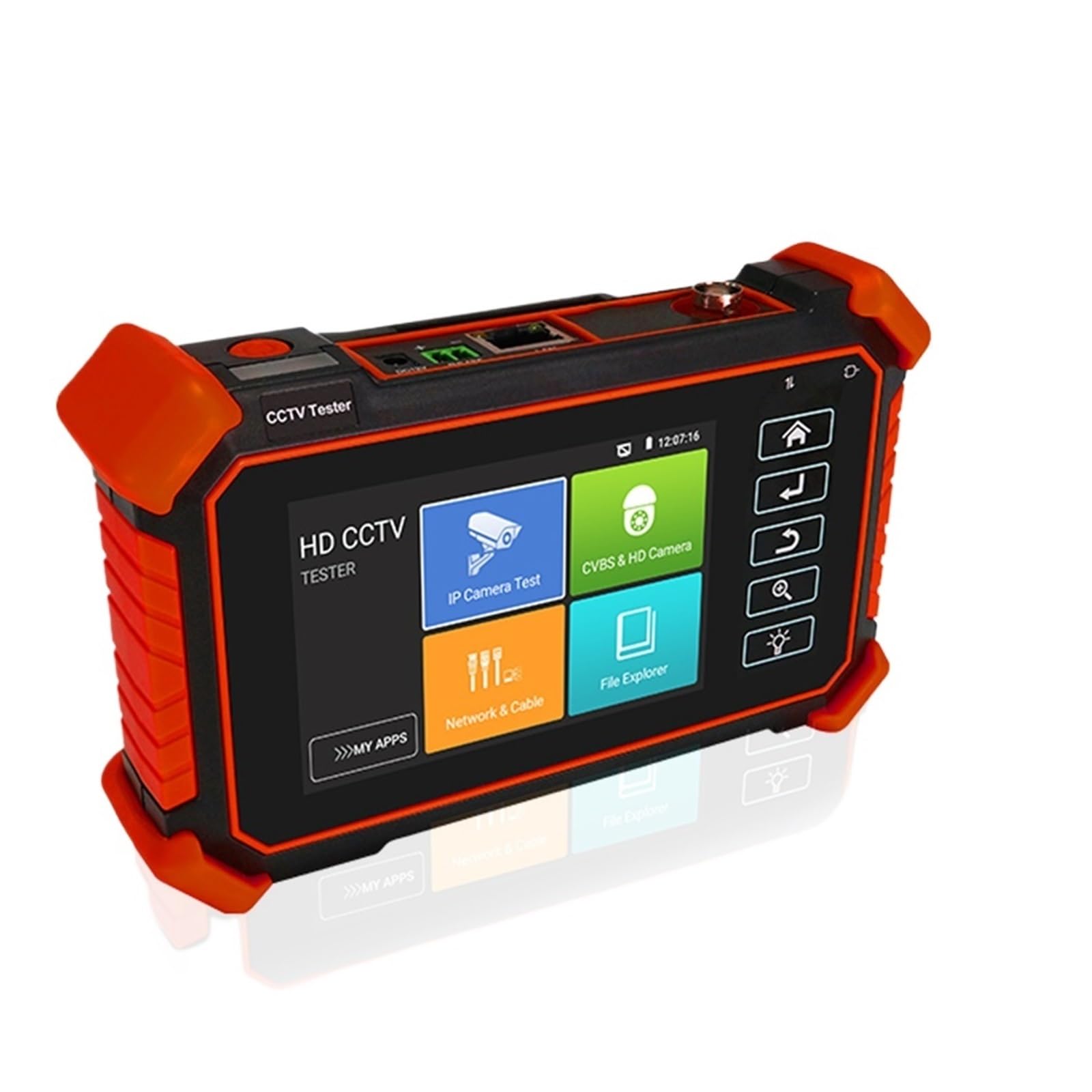 Monitor testowy CCTV, Tester Wideo Wi-Fi, CCTV IP/Tester IPC 4-calowy Ekran Dotykowy Z Obsługą CVBS Test Kamery Analogowej AHD/CVI/TVI Ze Znacznikiem Kabla | IPC-1910 Plus