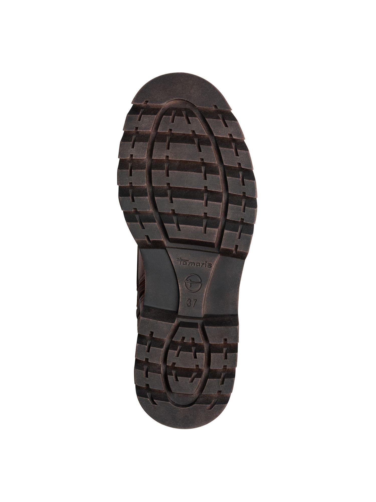Tamaris Kobiety Tamaris Damen Lace Boot Flat 1-25219-45Buty za kostkę