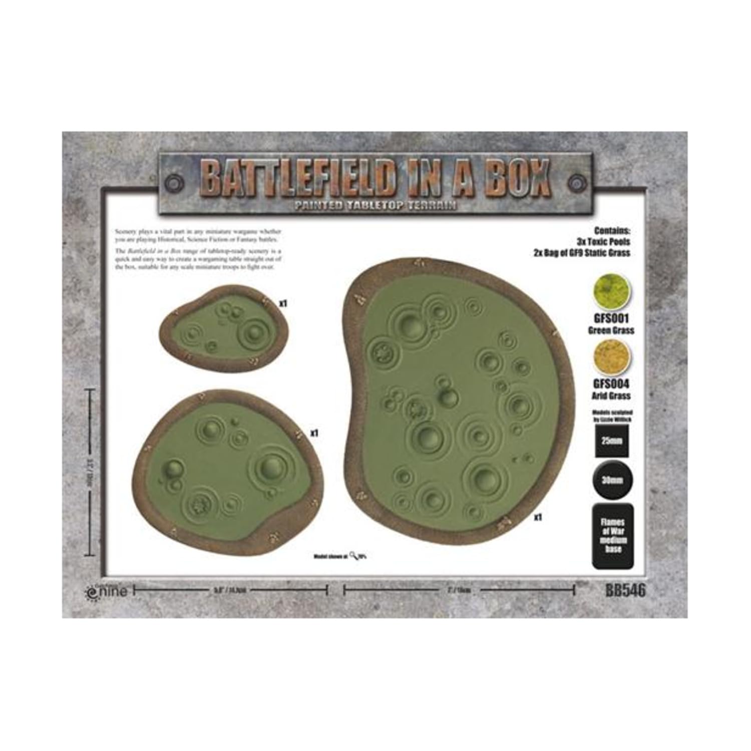 2009 Gale Force nine BATTLEFIELD IN A BOX *TRIBUTARIES* BB561 () for sale online