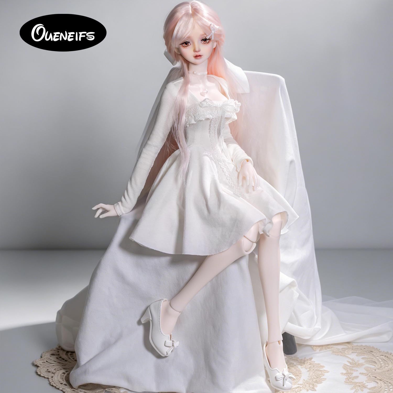 Oueneifs 1/4 Unana Fullset D Bjd Puppe Harz Spielzeug für 15+ Jahre alt